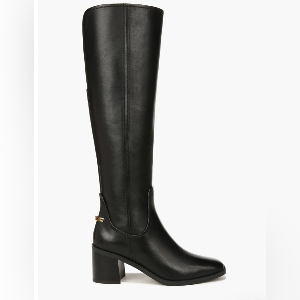 New 27 Edit Naturalizer Edda Elegant Black Knee High Women's Boots Size 7 M
